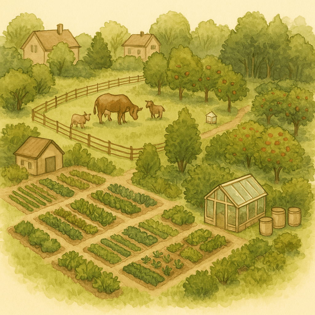 How Small Suburban Farms Can Save the World: A 3-Zone Plan for&nbsp;Abundance